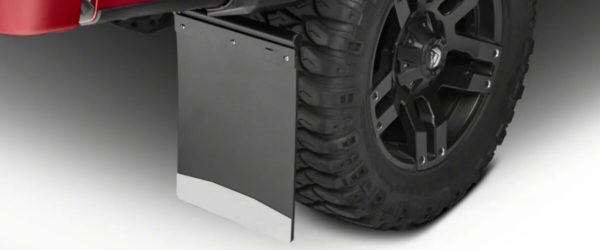 Removable mud flaps